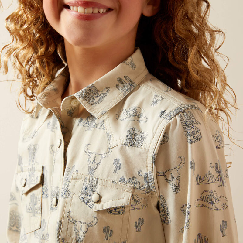Girl's Ariat Mila Snap Front Shirt #10065863