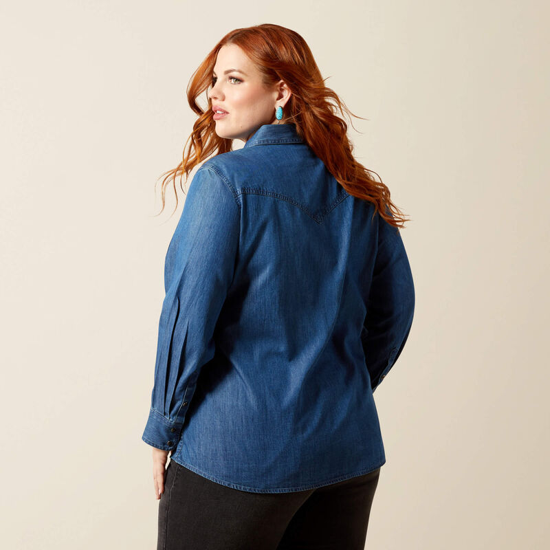 Women's Ariat True Blue Snap Front Shirt #10065864X