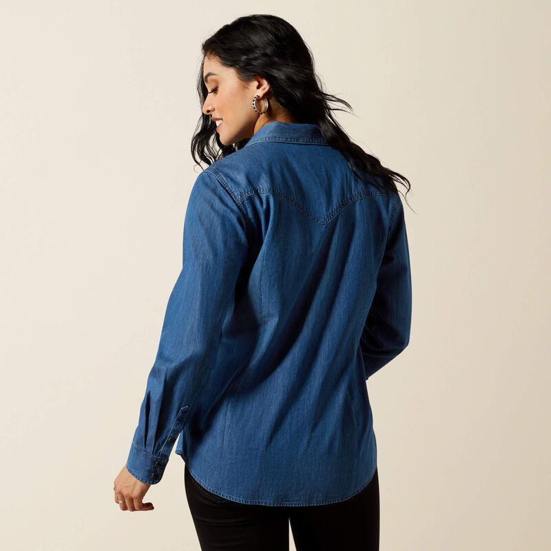 Women's Ariat True Blue Snap Front Shirt #10065864