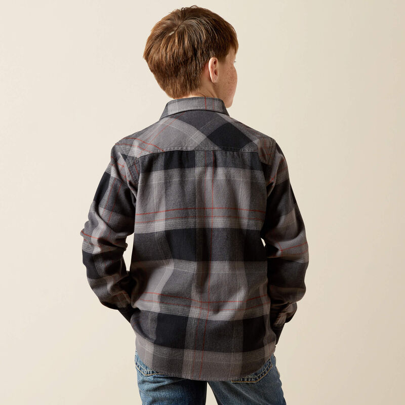 Boy's Ariat Hernandez Retro Classic Fit Snap Front Shirt #10065875