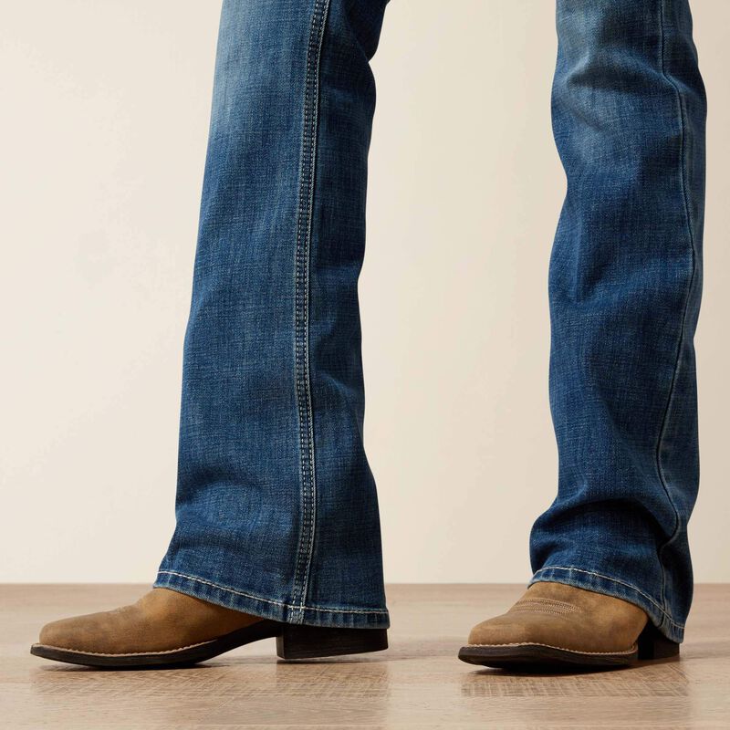 Women's Ariat Mid Rise Aisha Boot Cut Jean #10065887