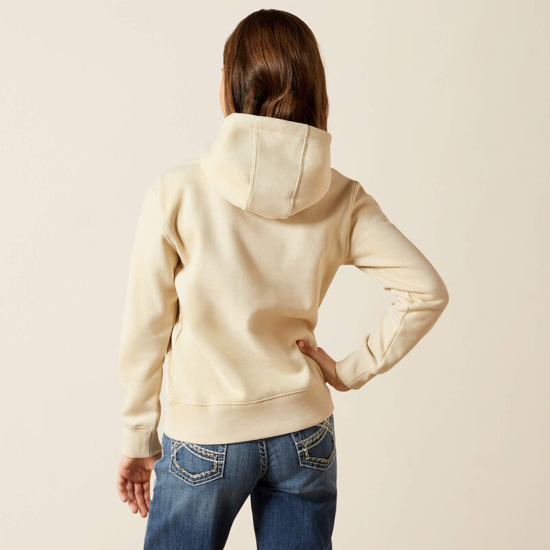 Girl's Ariat Western Blocks Hoodie #10065937