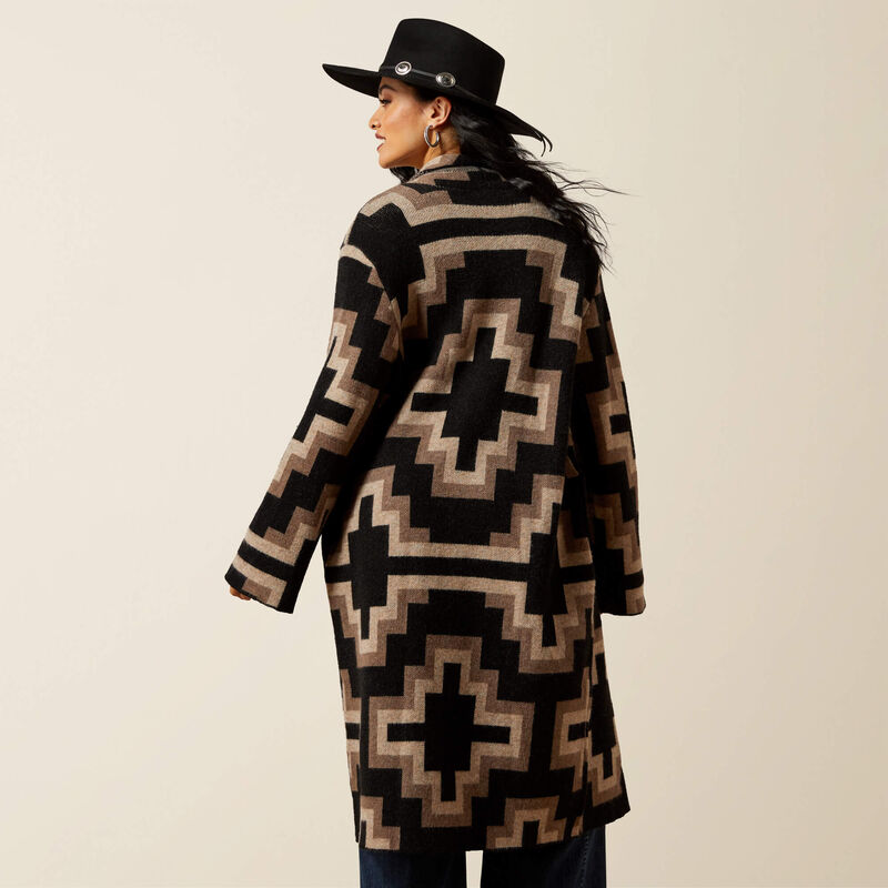 Women's Ariat Barrel Sweater Coat #10065949