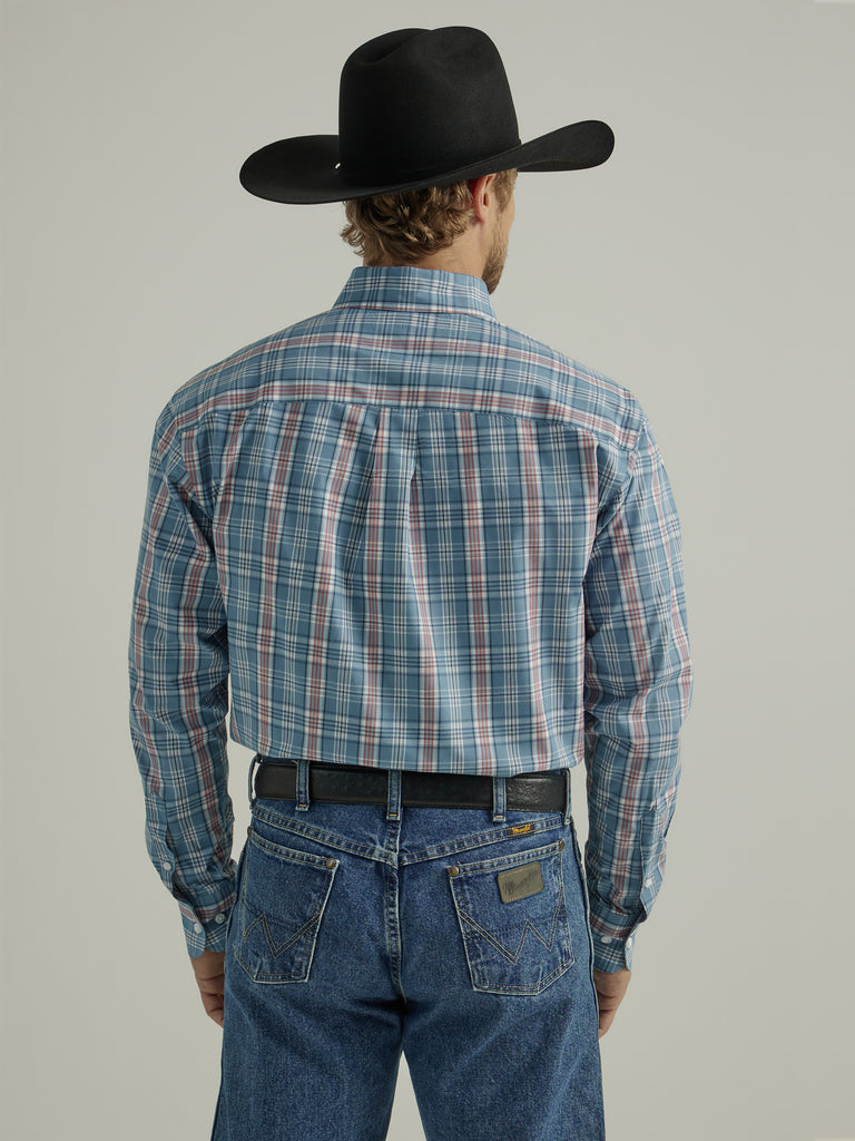 Men's Wrangler George Strait Button Down Shirt #112331805-C