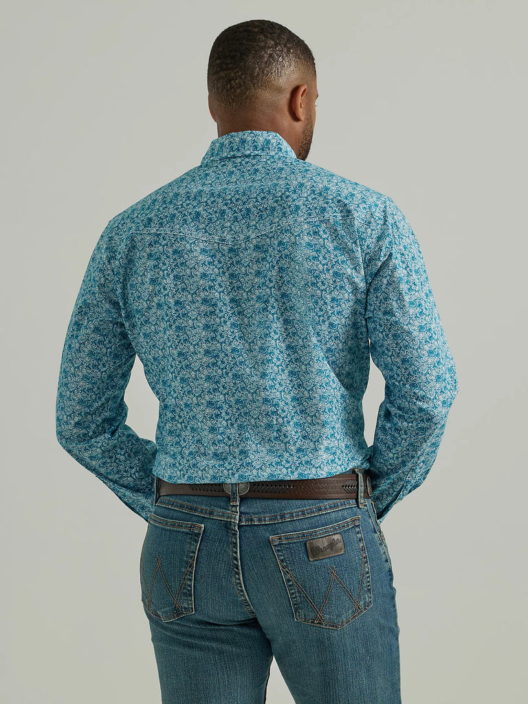 Men's Wrangler George Strait Troubadour Snap Front Shirt #112331826X
