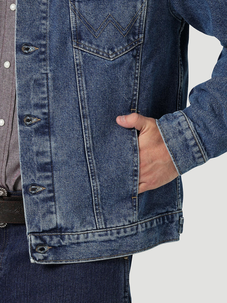 Men's Wrangler Cowboy Cut Unlined Denim Jacket #112335728