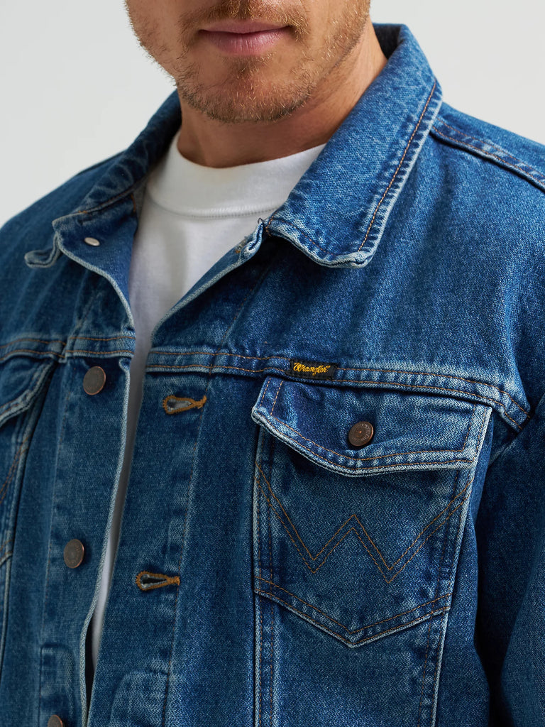 Men's Wrangler Cowboy Cut Unlined Denim Jacket #112335728