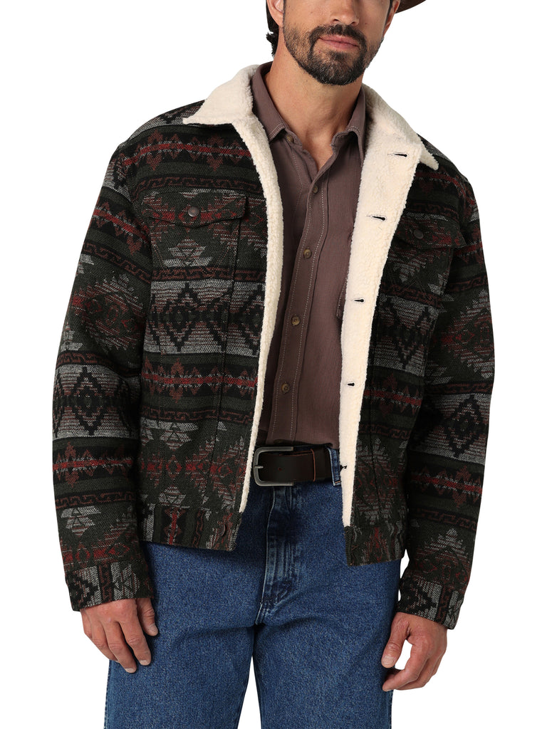 Men's Wrangler Sherpa Lined Jacket #112335735
