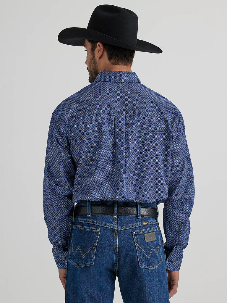 Men's Wrangler George Strait Button Down Shirt #112338099-C