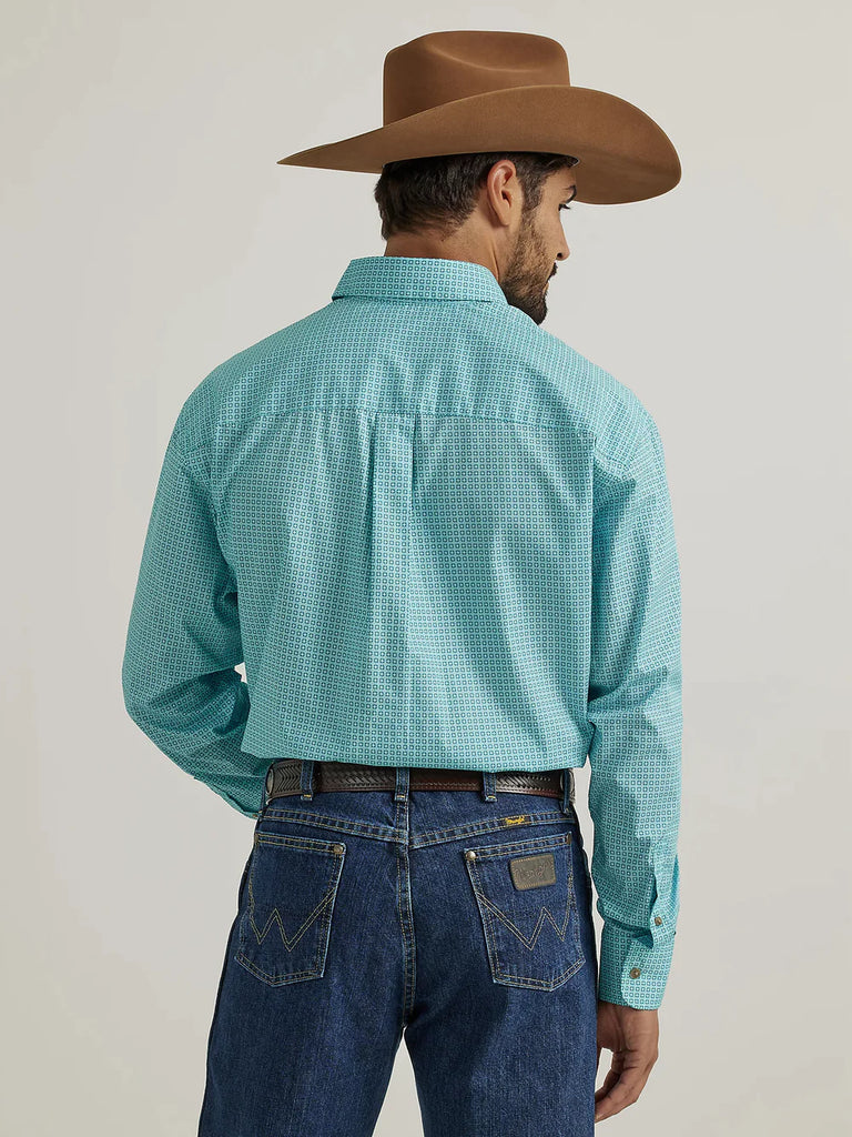 Men's Wrangler George Strait Button Down Shirt #112338103X