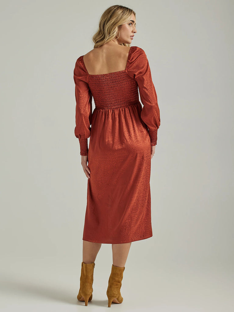 Women's Wrangler Retro Shine Smocked Bodice Dress #112339171