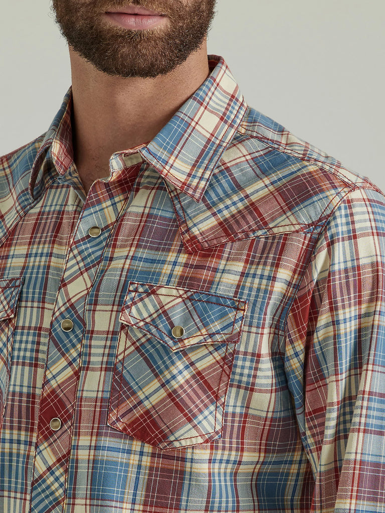 Men's Wrangler Retro Premium Snap Front Shirt #112346601X