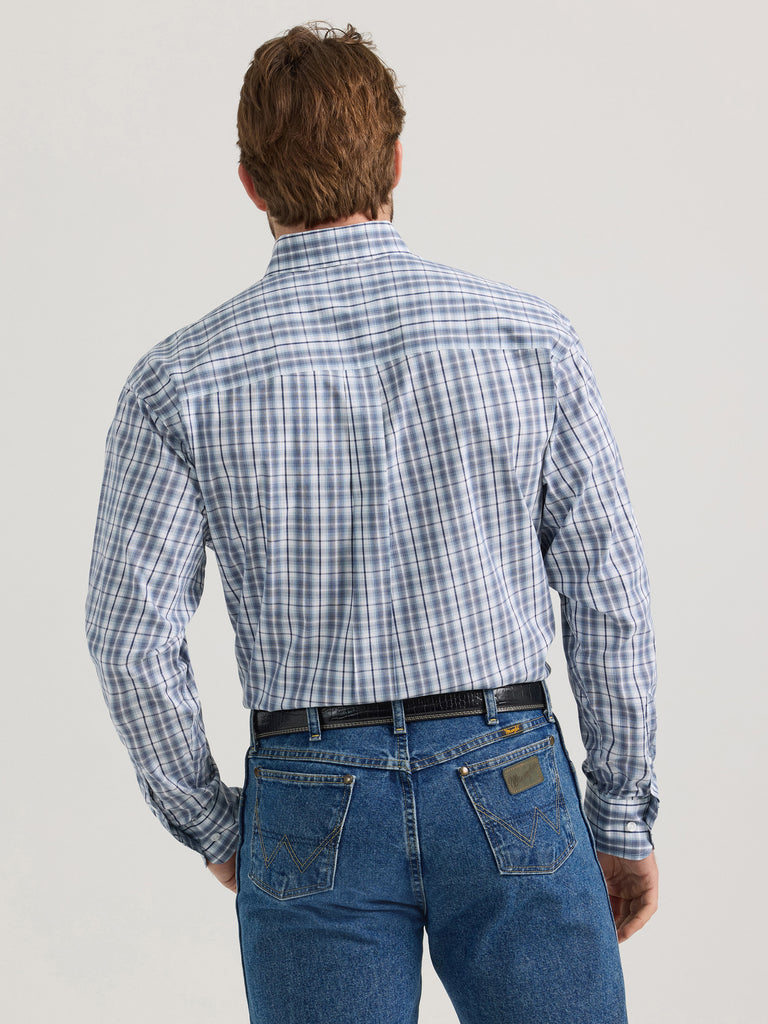 Men's Wrangler George Strait Troubadour Button Down Shirt #112352703