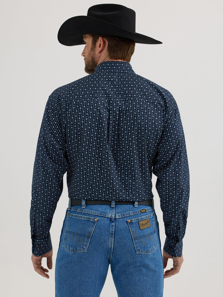 Men's Wrangler George Strait Button Down Shirt #112356594X