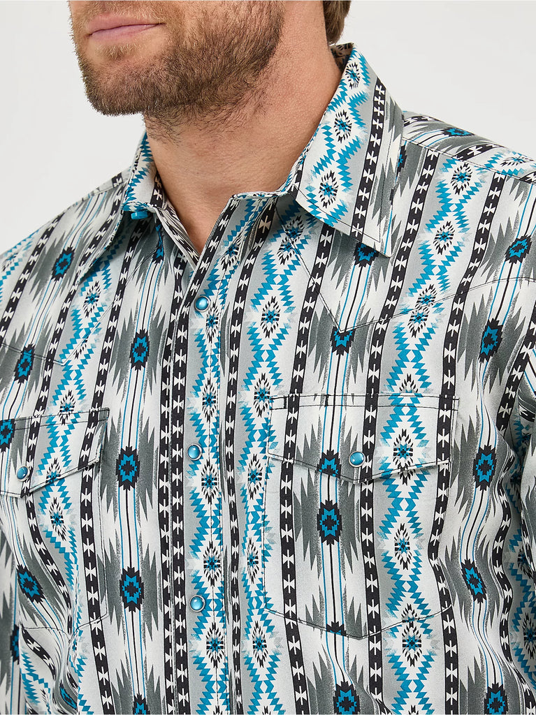 Men's Wrangler Checotah Snap Front Shirt #112359442