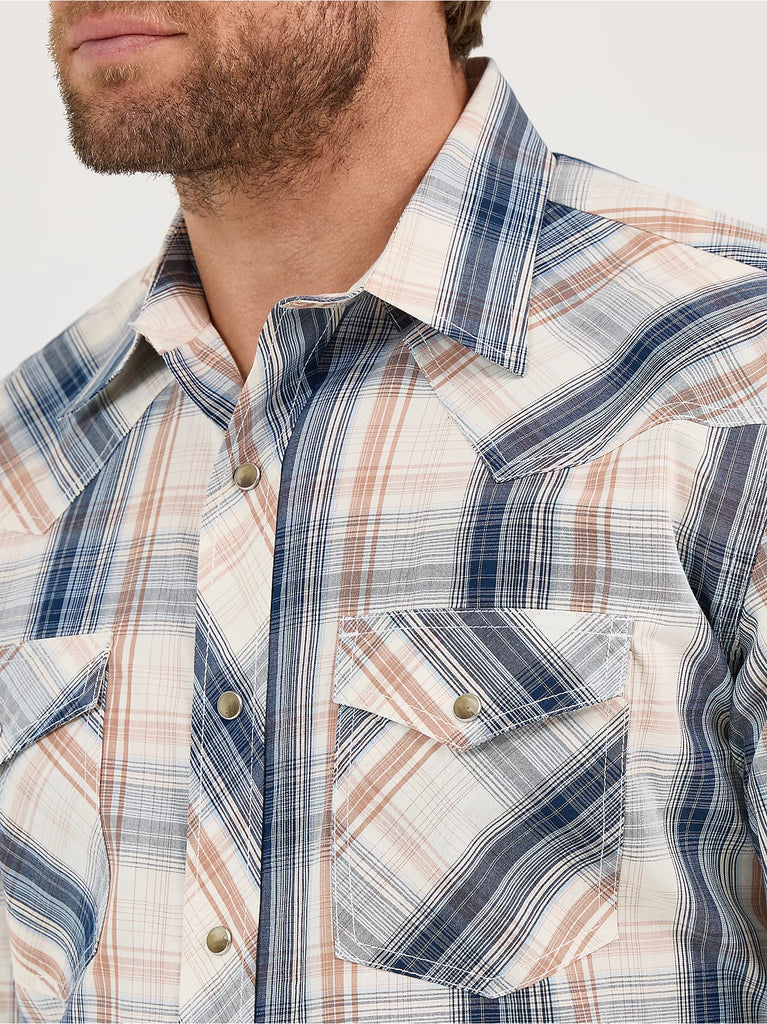Men's Wrangler 20X Competition Advanced Comfort Snap Front Shirt #112359546X