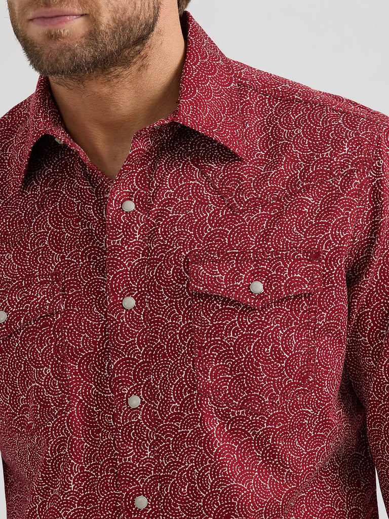 Men's Wrangler Retro Premium Snap Front Shirt #112359925X