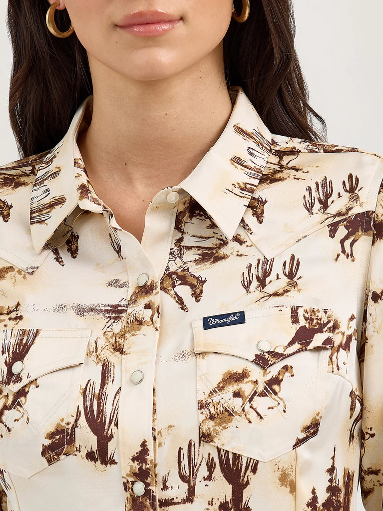 Women's Wrangler Snap Front Shirt #112367229