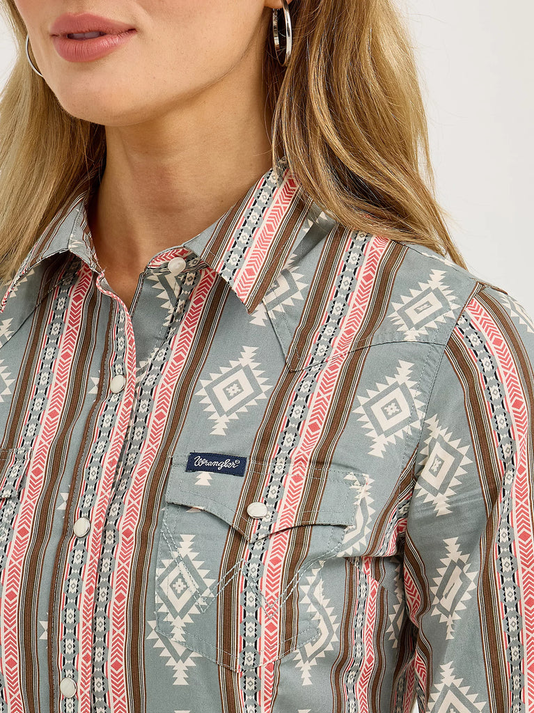 Women's Wrangler Retro Snap Front Shirt #112367279