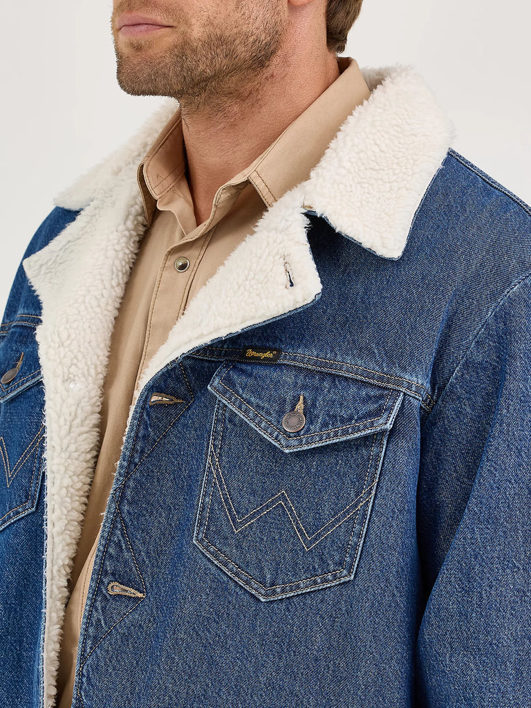 Men's Wrangler Sherpa Lined Range Jacket #112367618