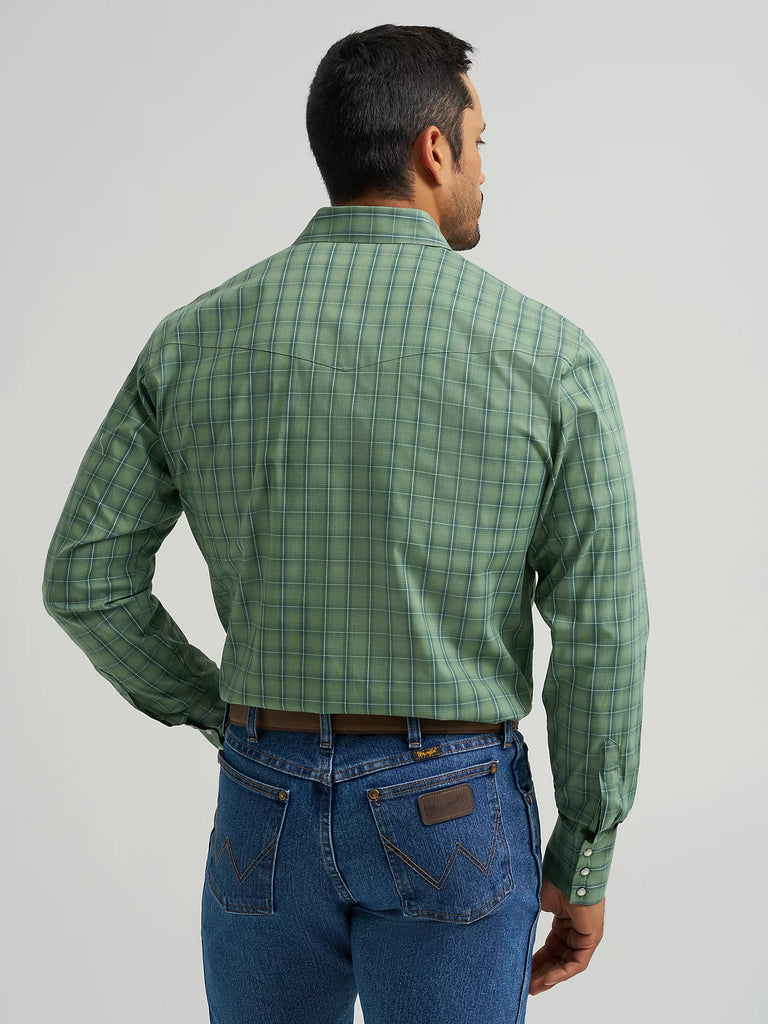 Men's Wrangler Wrinkle Resist Snap Front Shirt #112367712