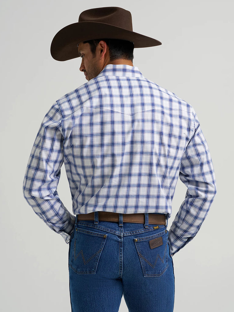 Men's Wrangler Wrinkle Resist Snap Front Shirt #112367717
