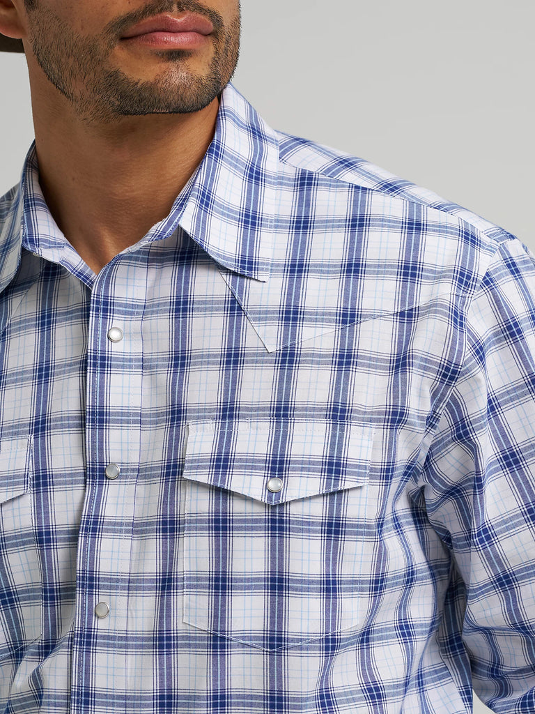 Men's Wrangler Wrinkle Resist Snap Front Shirt #112367717