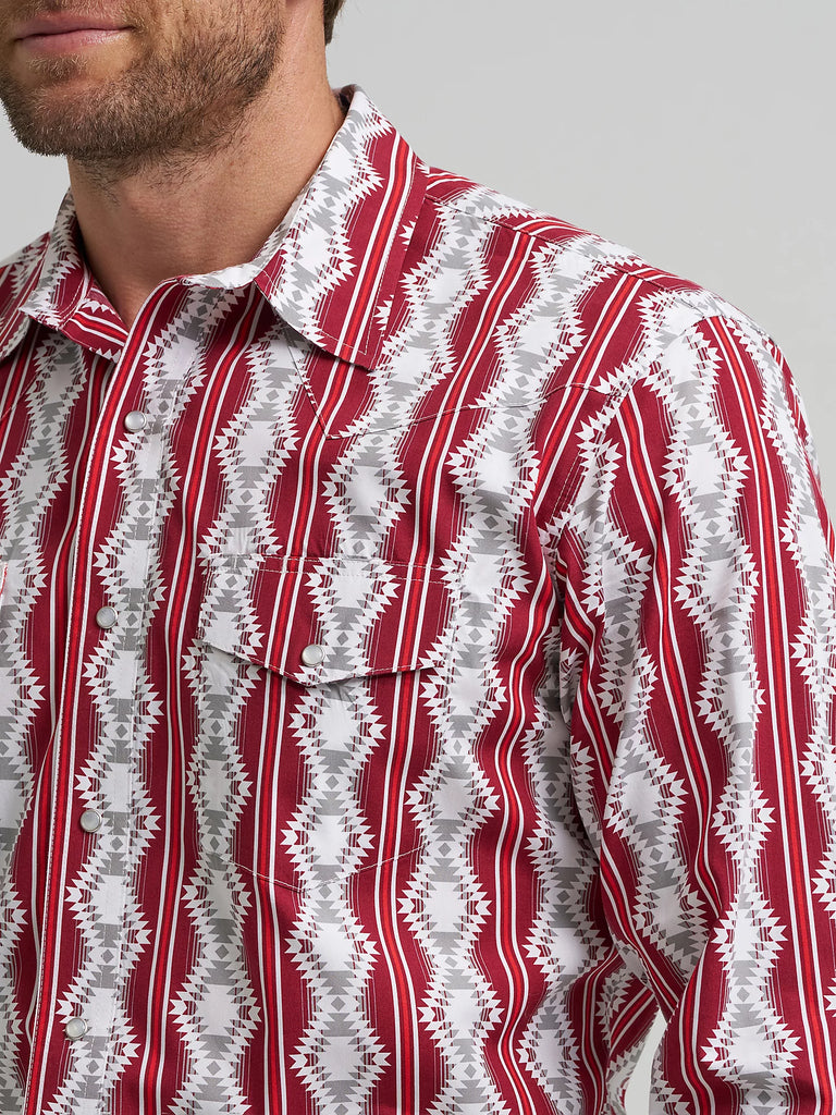 Men's Wrangler Checotah Snap Front Shirt #112367722