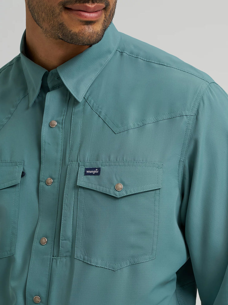 Men's Wrangler Performance Snap Front Shirt #112368052