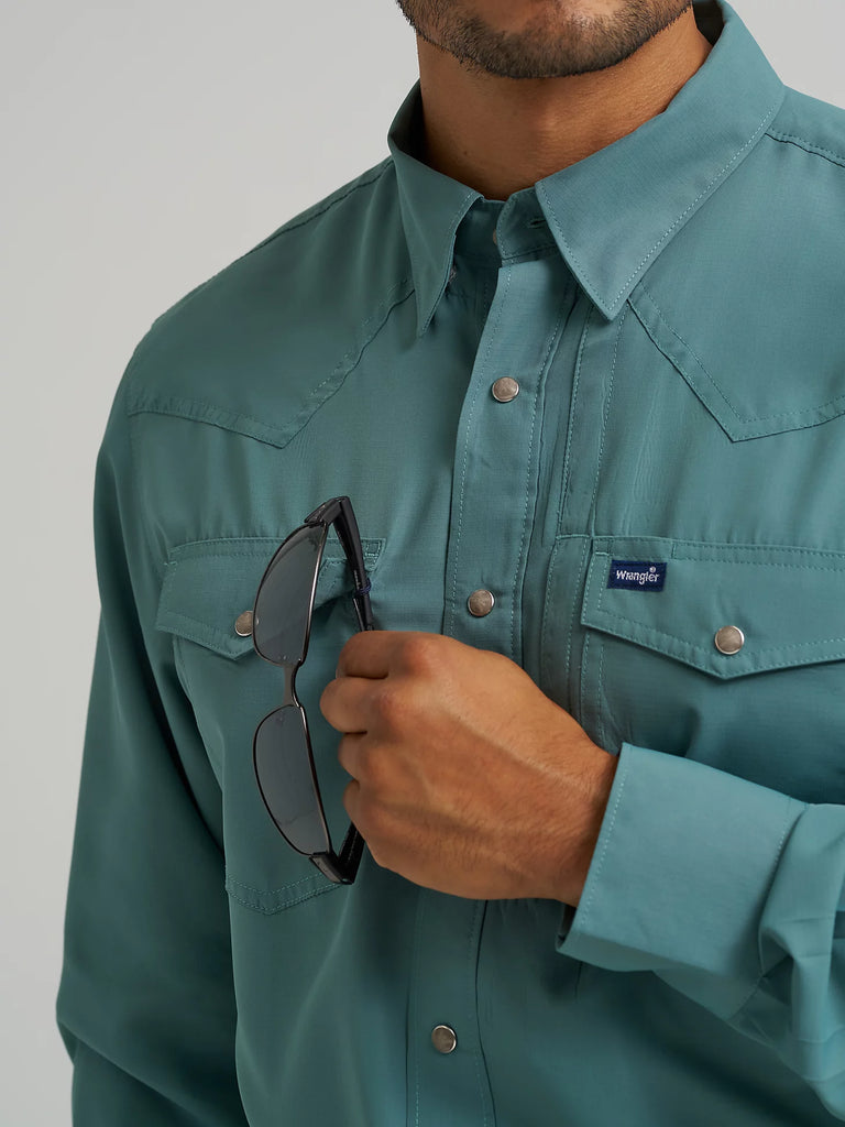 Men's Wrangler Performance Snap Front Shirt #112368052