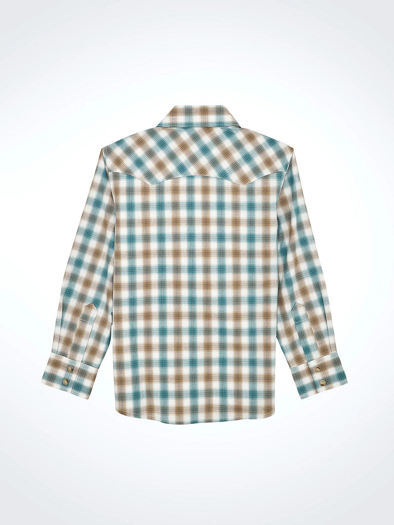 Boy's Wrangler Retro Snap Front Shirt #112368059