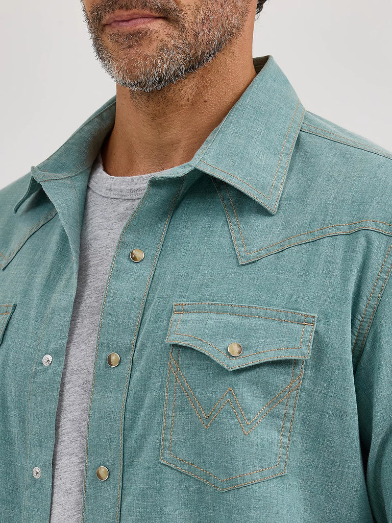 Men's Wrangler Retro Premium Snap Front Shirt #112368218X