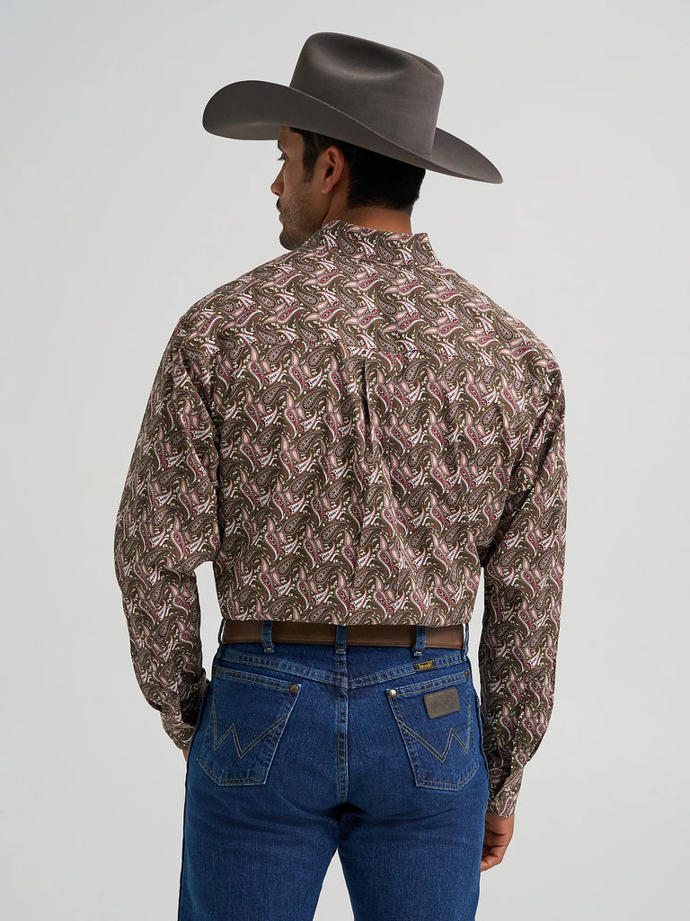 Men's Wrangler George Strait Button Down Shirt #112368230