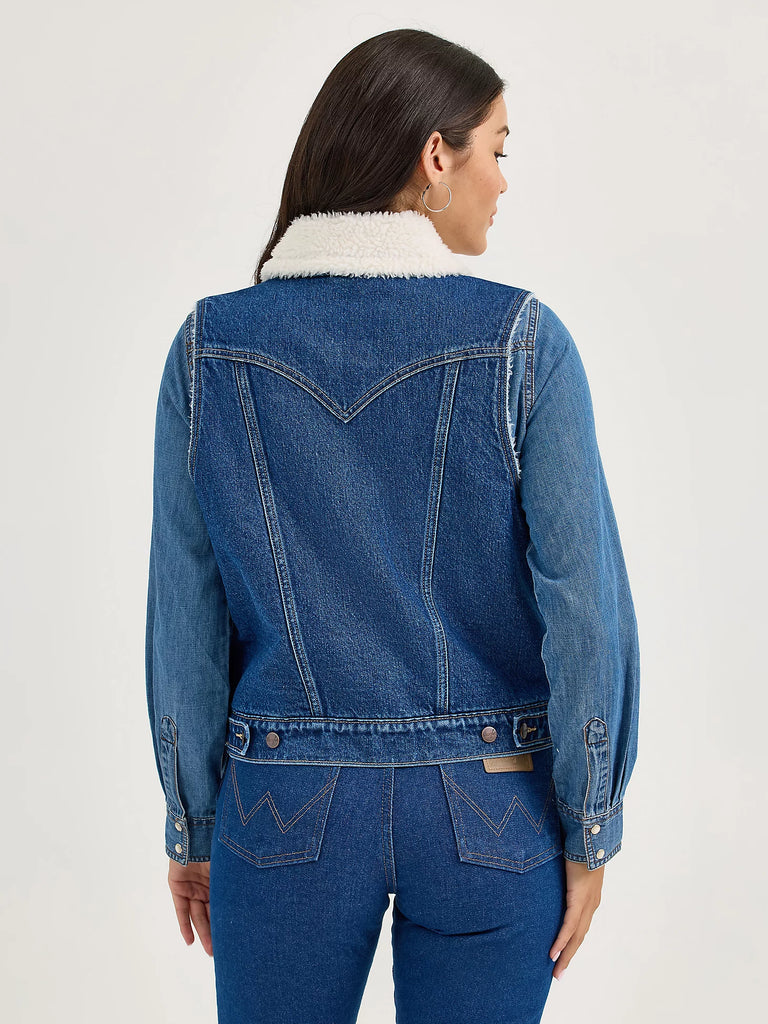 Women's Wrangler Sherpa Lined Vest #112368298