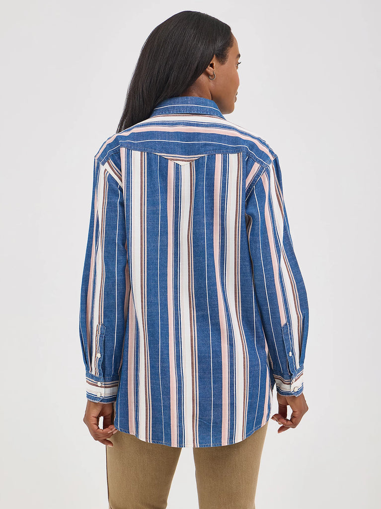 Women's Wrangler Retro Boyfriend Snap Front Shirt #112368458