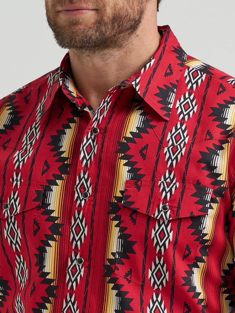 Men's Wrangler Checotah Snap Front Shirt #112369430