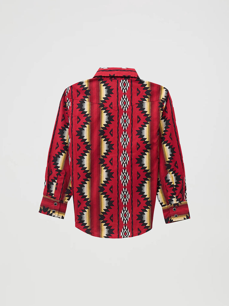 Boy's Wrangler Checotah Snap Front Shirt #112369457