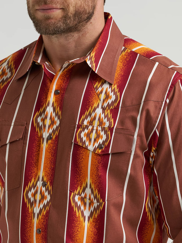 Men's Wrangler Checotah Snap Front Shirt #112369466
