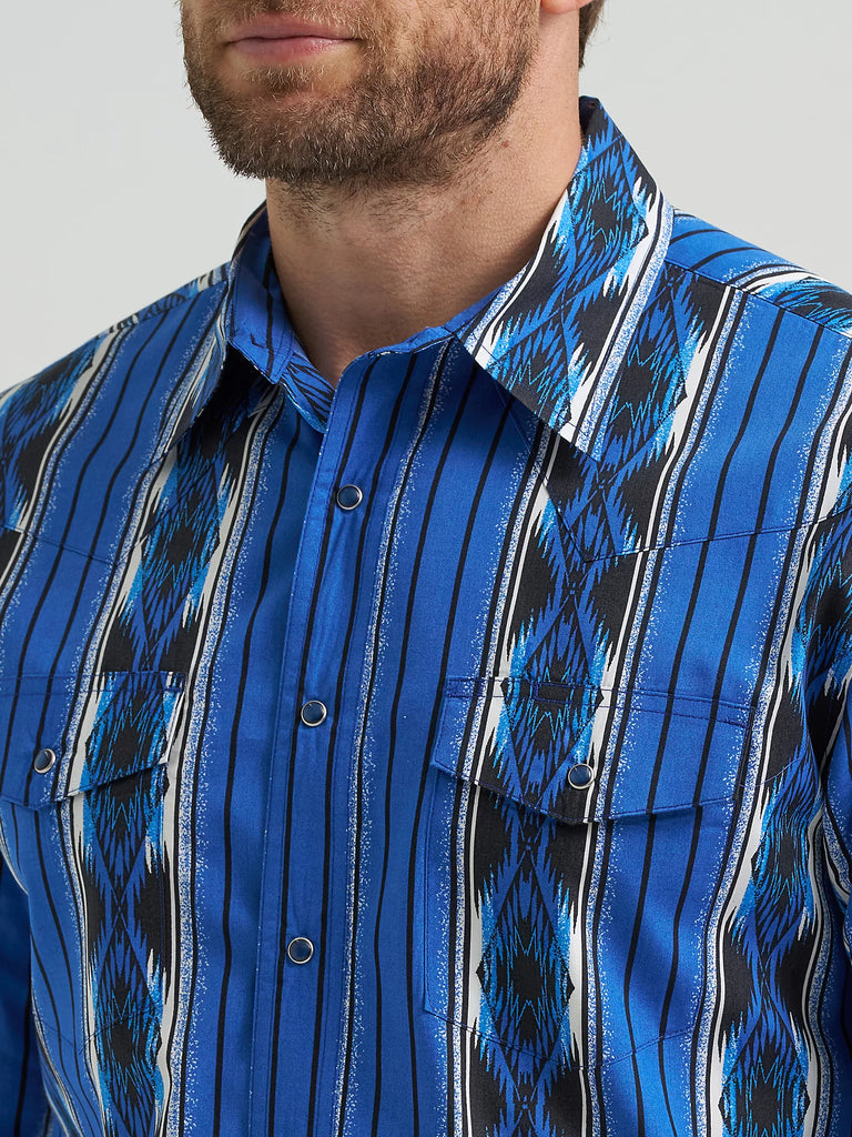 Men's Wrangler Checotah Snap Front Shirt #112369484X