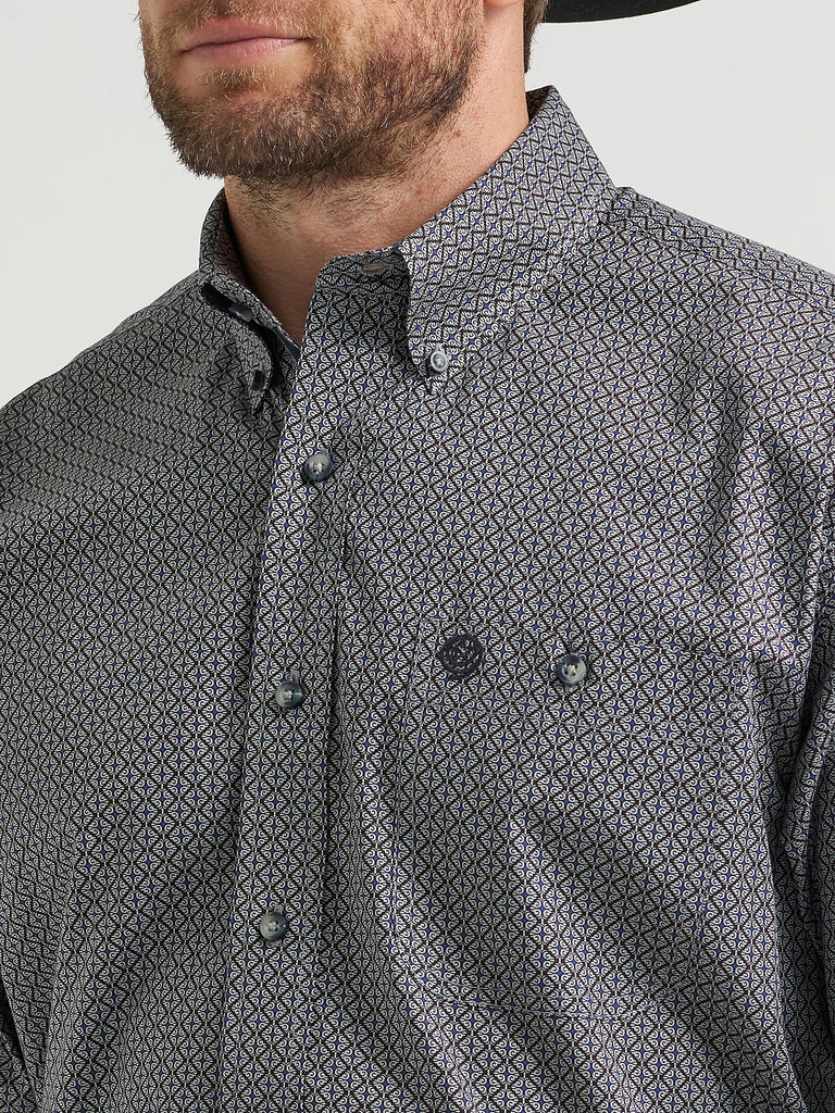 Wrangler Men's George Strait Button Down Shirt #112369598