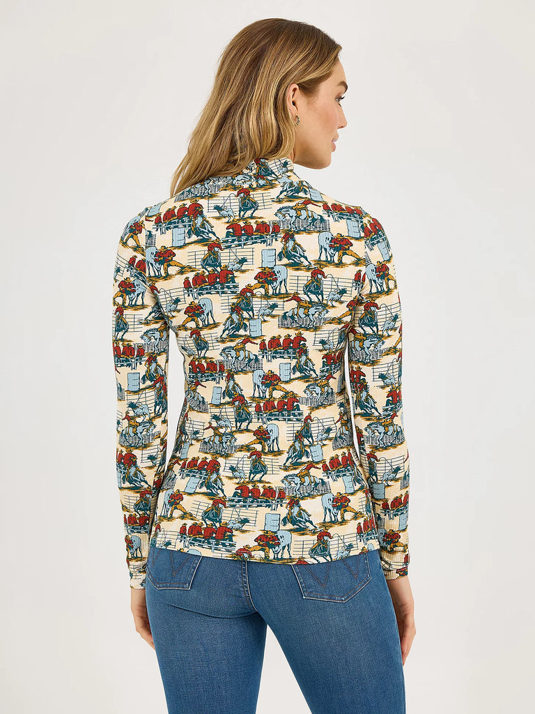 Women's Wrangler Mock Neck Shirt #112371629