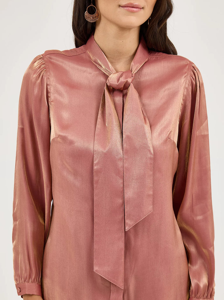 Women's Wrangler Tie Neck Blouse #112371712