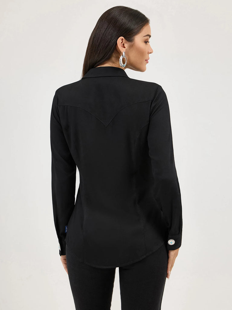 Women's Wrangler Slim Fit Button Down Shirt #112371916
