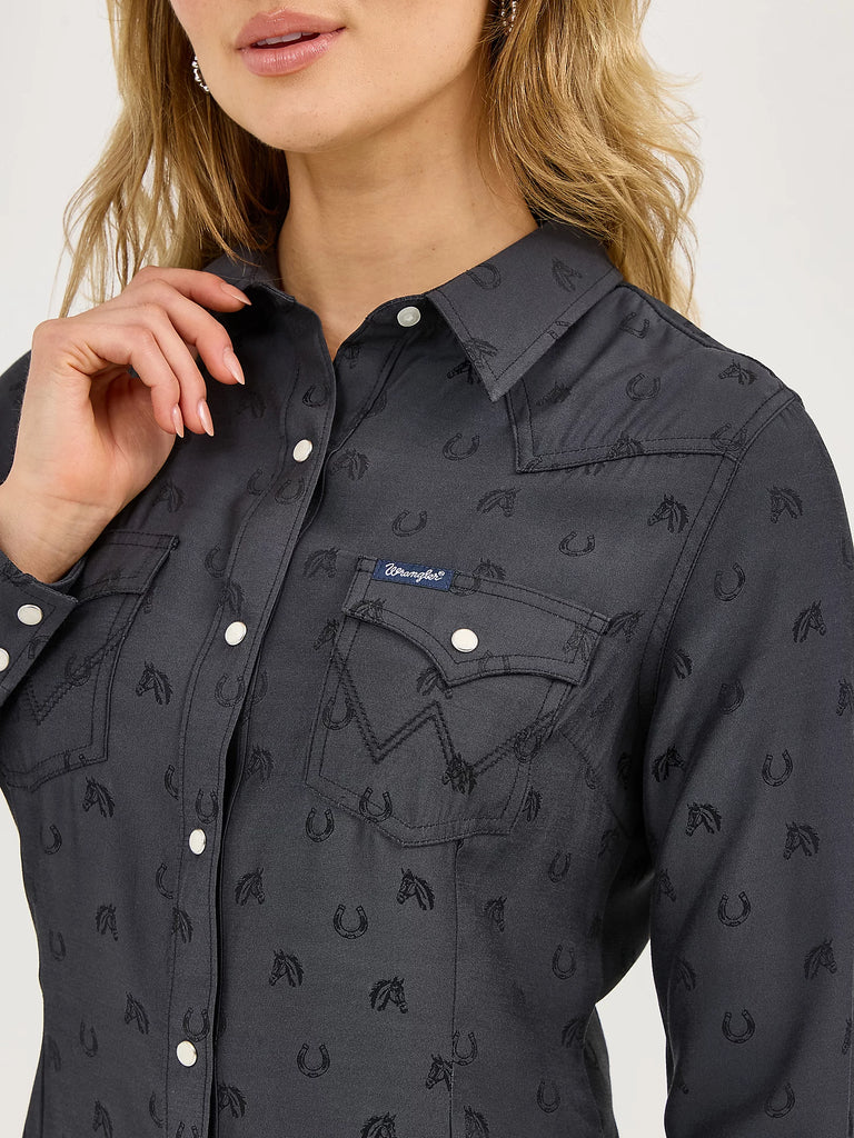 Women's Wrangler Snap Front Shirt #112372429