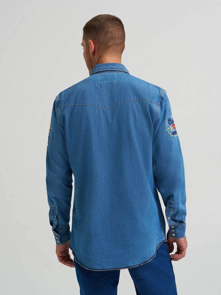 Men's Wrangler X Coors Snap Front Shirt #112373829