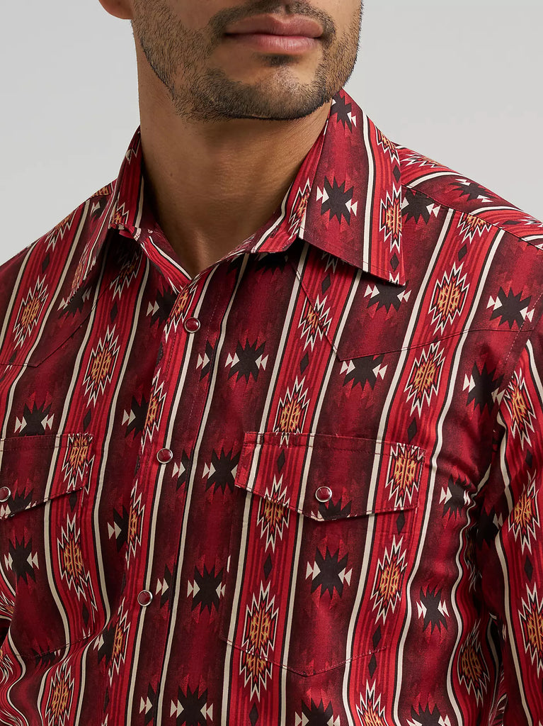 Men's Wrangler Checotah Snap Front Shirt #112384296 | High Country