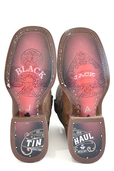 Men's Tin Haul Black Jack Western Boot #14-020-0077-0500