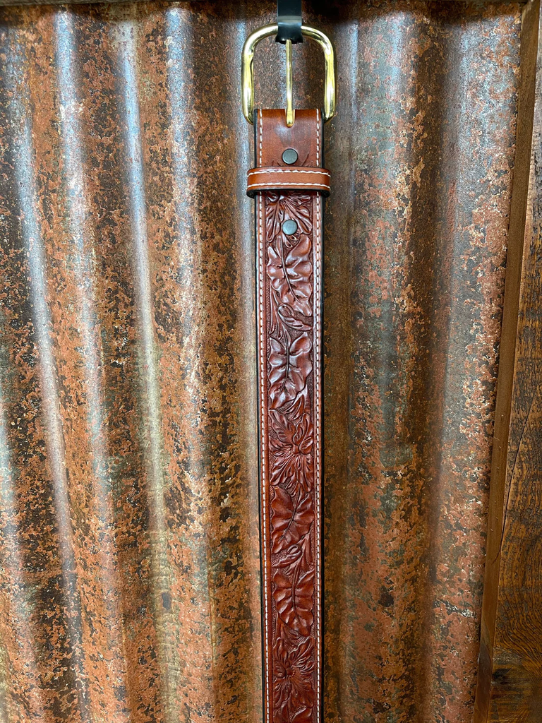 Men's Visalia Stock Saddle Co. Western Belt #113TN