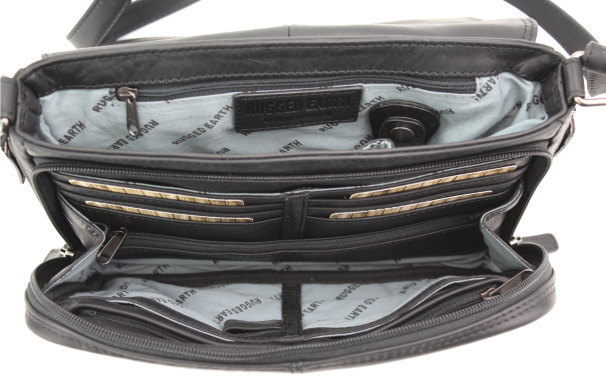 Women's Rugged Earth Concealed Carry Organizer Purse #188065