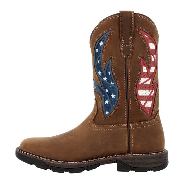 Men's Georgia Carbo-Tec FLX Patriotic Work Boot #GB00721